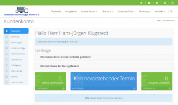 Kursleiter Startseite Internetcafe Herne